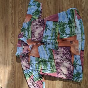Tommy Bahamas shirt  Silk Button Down Medium M